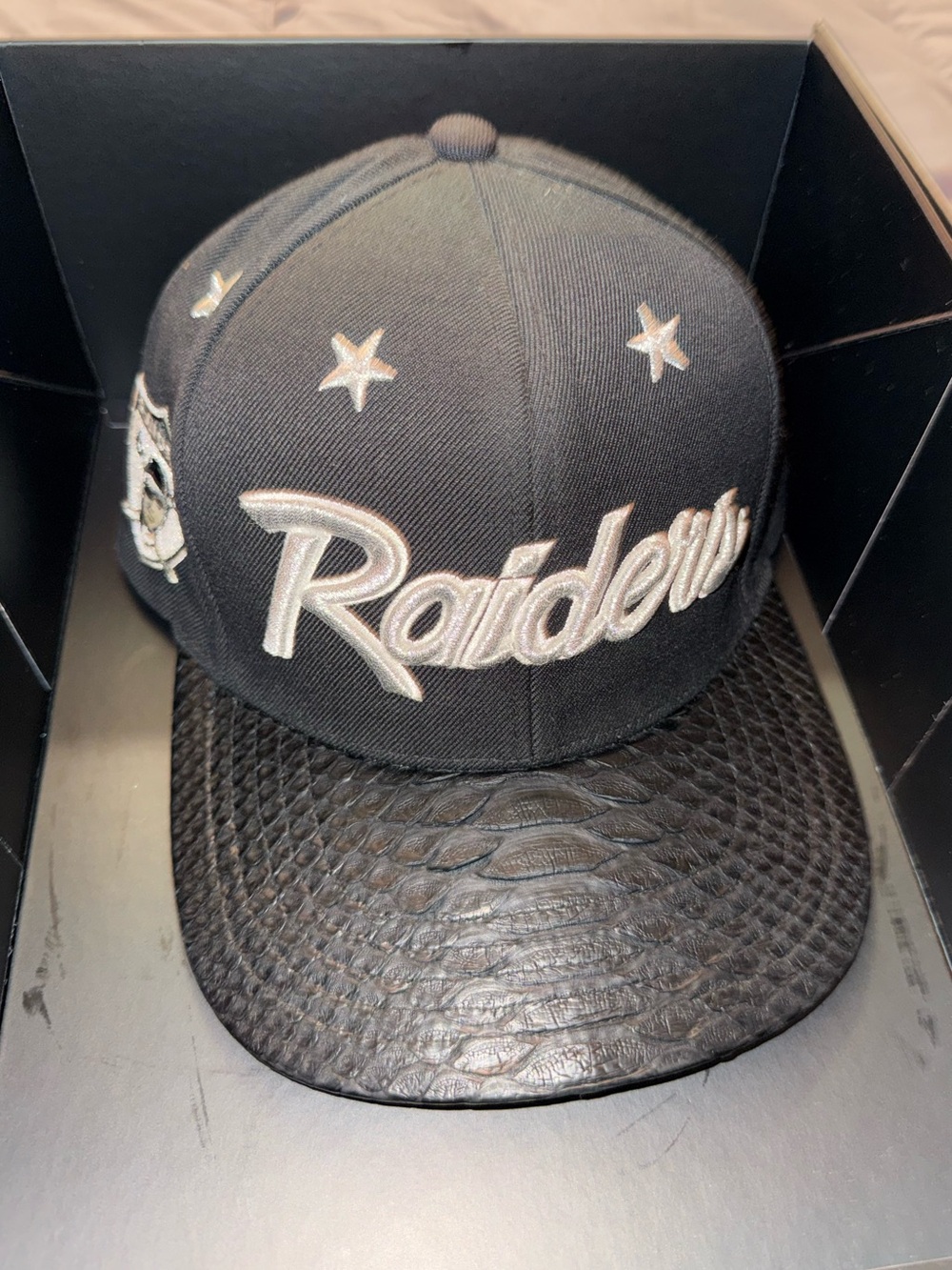 JUST DON x MITCHELL & NESS RAIDERS PYTHON HAT